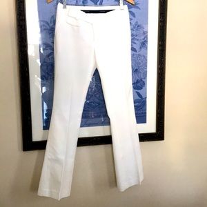 Banana Republic Martin fit white dress pants sz 2S